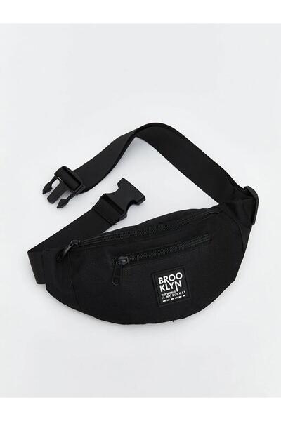 LC Waikiki Geantă de piept pentru băieți cu imprimeu negru (S6)