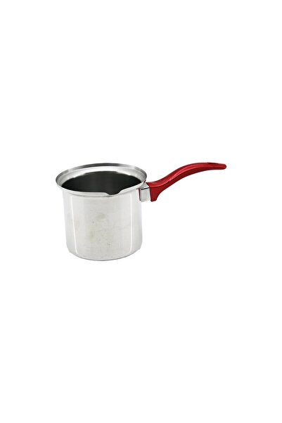 Fırsatkolik No-4 Steel Coffee Pot Red Handle (5067)