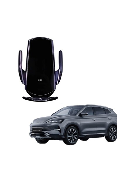 BYD Seal U Ekran Çerçevesine Takılan Telefon Tutucu - Siyah
