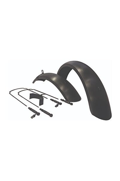 Rectus Impact 20X4.00 Fat Bike Bisiklet Çamurluğu Takım Siyah italyan malı