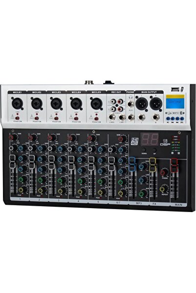 MicFlip Micfuns N7 аудио конзола с USB DJ звуков миксер 16DSP