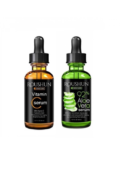 RousHun Vitamin C serum for skin care with aloe vera serum from "Roshon"
