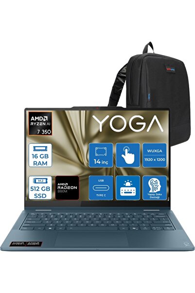 LENOVO Yoga 7 2-In-1 14AKP10 Ryzen 7 350 16GB 512GBSSD 14" 600NITS Touch FDOS...
