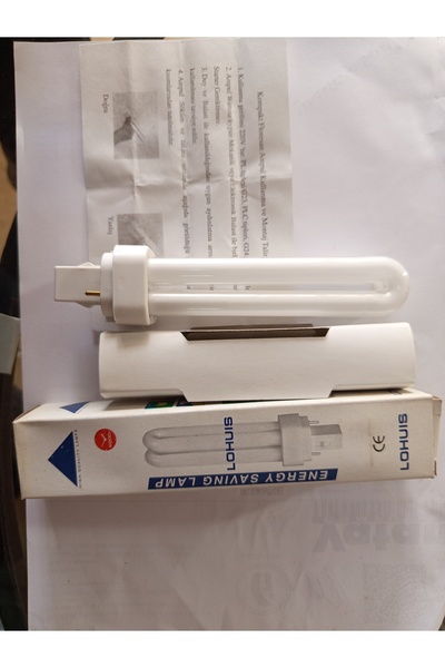 lohuıs 26 watt plc ampul 2700 kelvın sarı renk