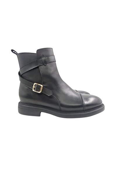 Oneka Shoes Men's Casual Boots Black Napa 422526Çk1057