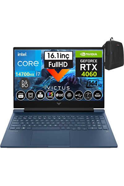 HP Victus 16-R1041NT I7-14700HX 24GB 1tbSSD 8GB/RTX4060 W11HOME 16.1" VİCTUSA...