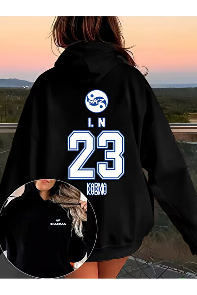 Toum Stray Kids Skz Karma Detail Oversized Unisex Sweatshirt