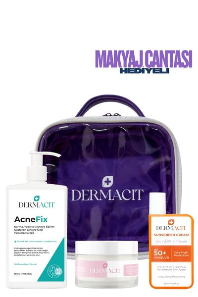 DERMACIT Başlangıç Cilt Bakım Seti - Çanta Hediyeli