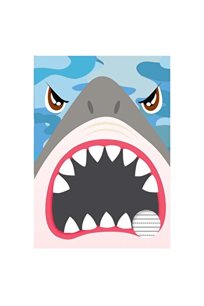 OEM Caiet A5 de Tip 2 Coperta cu Model Rechin - 20File