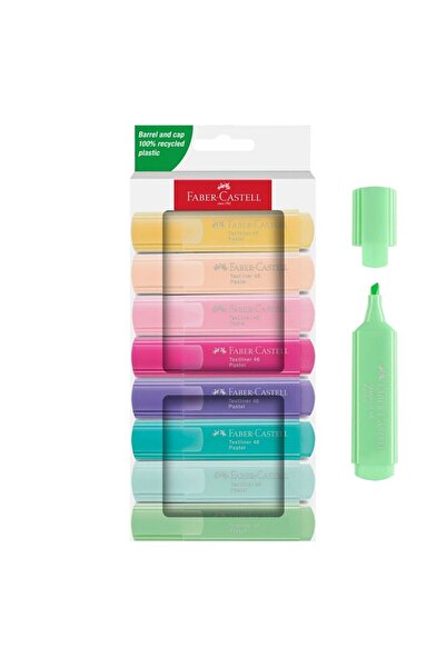 OEM Set Evidentiatoare de Culori Pastel Faber Castell - 8buc