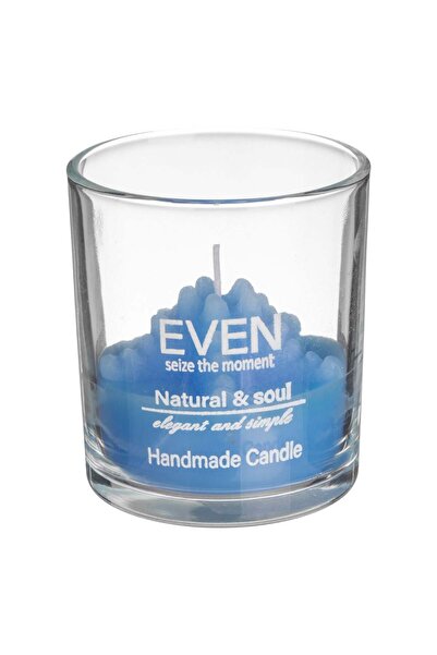 OEM Lumanare Colorata 3D Stea de Mare in Recipient Transparent Ø7x8cm