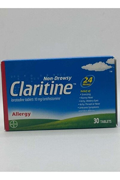Claritine أقراص 10 ملغ، 30 قرصًا (تخفيف سريع المفعول للحساسية)