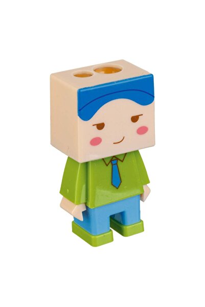 OEM Двуспален острилка във формата на мъж с квадратна глава