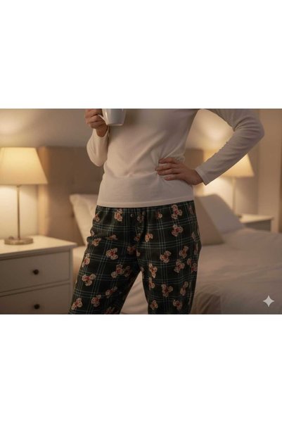 MODA Patterned Bottom Pajamas