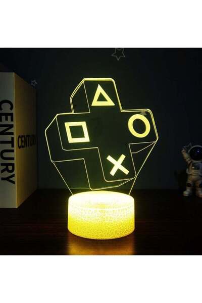 Generic 7-Color Electric Gaming Atmosphere Lamp - Stunning 3D Illusion Night ...