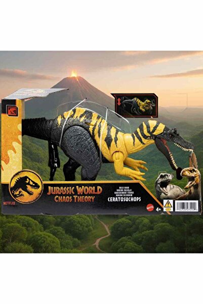 JURASSIC WORLD Jucarie Mattel - Figurina Dinozaur cu Sunet și Acțiune de Atac...