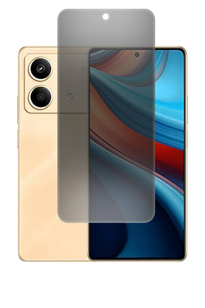 Phonextra واقي شاشة Redmi Note 13R Pro Mat Privacy Ghost Nano مرن غير قابل للكسر