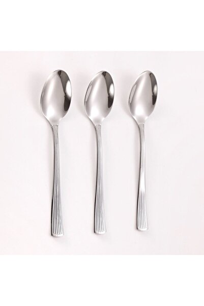 OEM Stainless Steel Spoons "Linear" 14.5cm - 3pcs