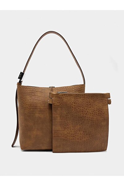 PARFOIS Hayvan Kabartmalı Omuz Çantası