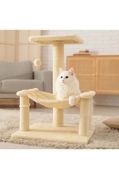 OEM Cat Nail Sharpener with Levels Beige 51x35x70cm