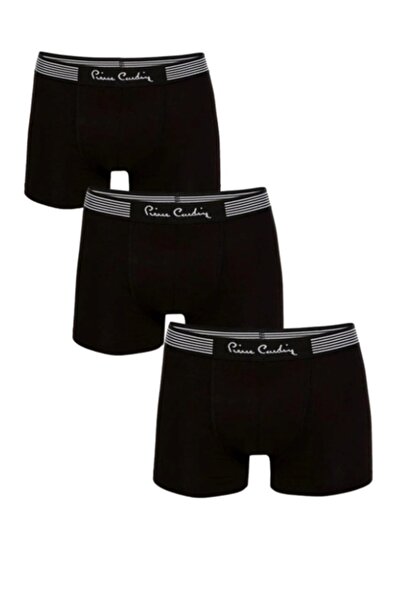 Pierre Cardin Erkek Likralı Pamuklu Modal Kumaş 3'lü Boxer