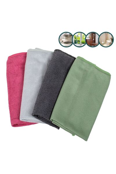 OEM Universal Microfiber Cloths 34x34cm - 4pcs