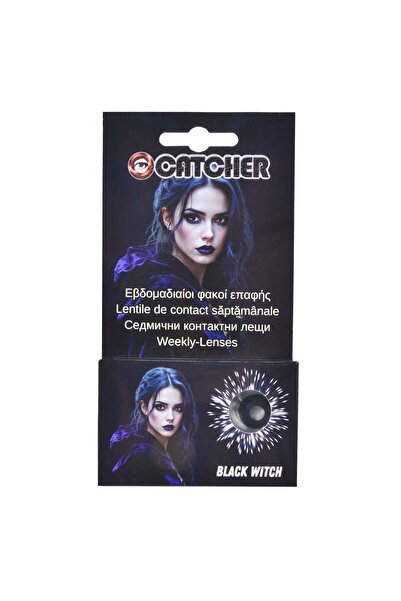 OEM Lentile de Contact Colorate "Black Witch" - 1 pereche