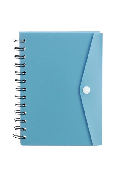 OEM Blue B6 Notebook with Stapled Folder -70 Sheets