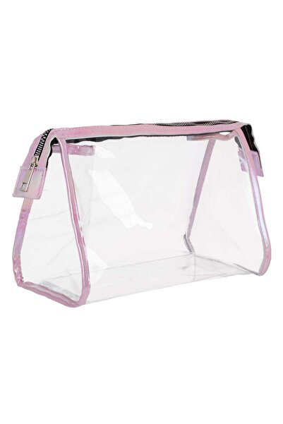 OEM Прозрачна лятна палитра сенки за очи, розова холографска, 25x14x19 см