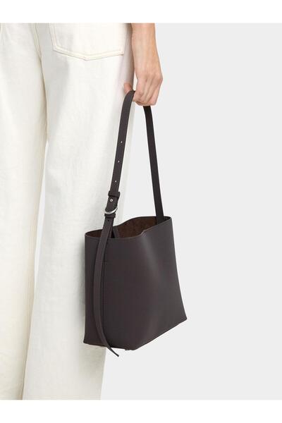 PARFOIS Kadife Dokulu Omuz Çantası