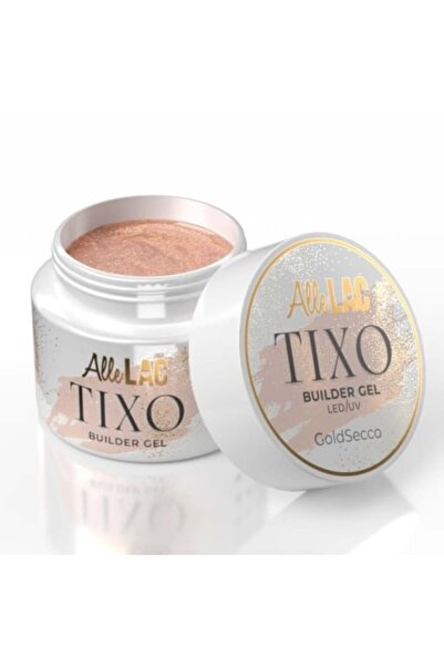 ALLELAC GELURI UV Gel για την κατασκευή Gel Gel Builder TIXO GoldSecco 45 g