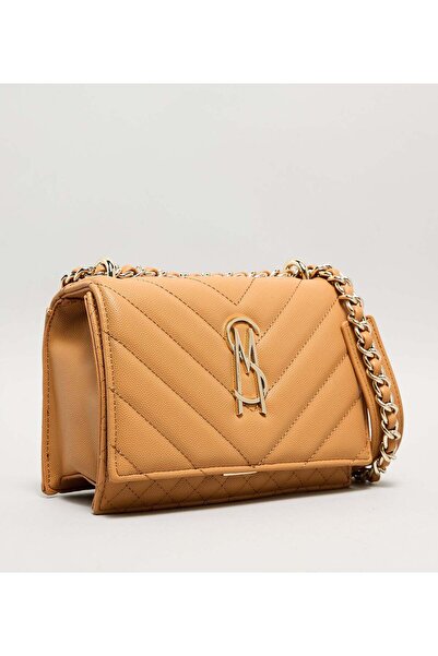 Steve Madden حقيبة كروسبودي ذهبية اللون للنساء من بامارا-2