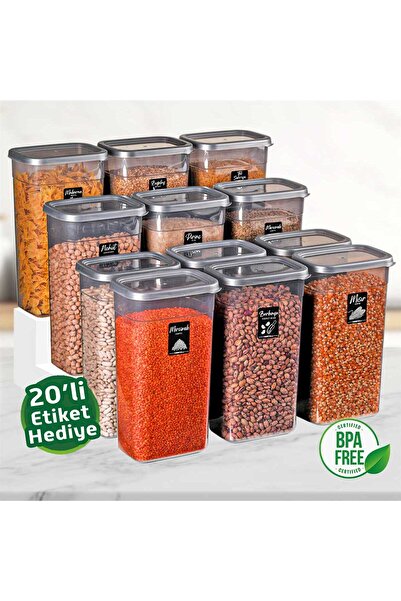 SGS Storage Container Rectangular 12 Pieces 24 Pieces 3200 ml Mega Size 20 Pi...