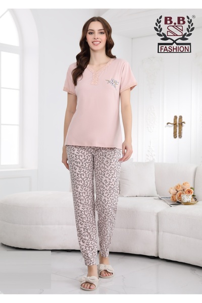 bbs fashion بجامة نسائي نص كم