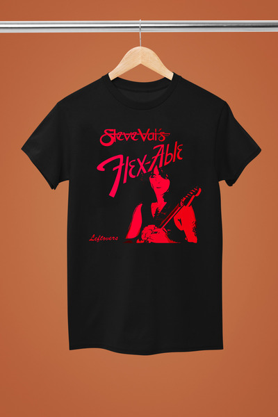 MAGORS تيشيرت روك قطني مطبوع بأكمام قصيرة من ستيف فاي