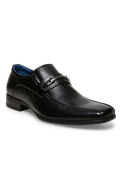 Steve Madden M-Nordic Men's Black Loafers & Mocassins
