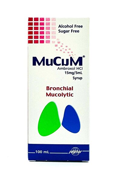 JULPHAR PHARMA شراب موكوم الخالي من السكر 100 مل