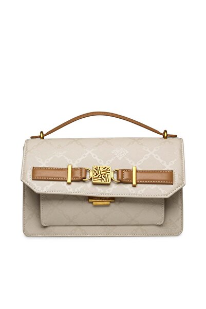 Steve Madden Arbs Bone/Camel Clutch