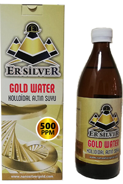 ERSİLVER Kolloidal Altın Suyu 500 Ppm 500 ML