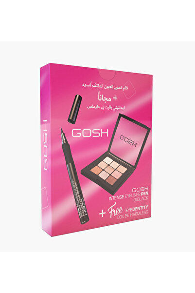 GOSH Intense Eyeliner Pen and Eyeshadow Palette Set