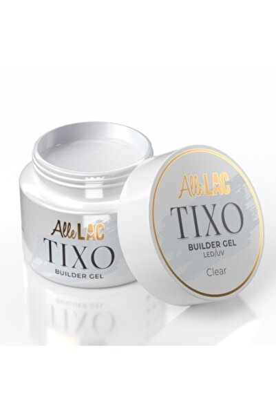 ALLELAC GELURI UV Gel de constructie Gel Gel Builder TIXO Clear 45 g