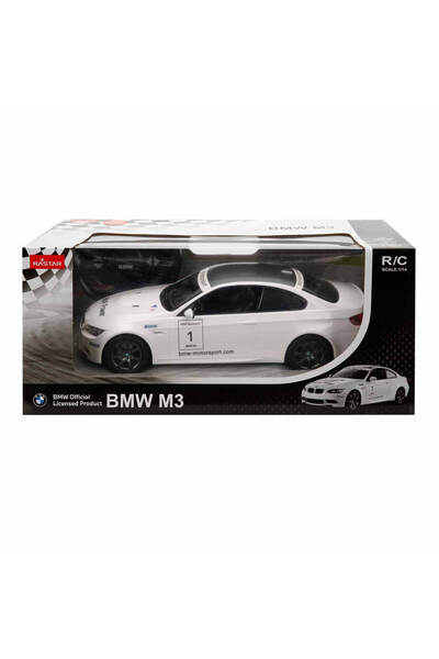 Rastar 1:14 Uzaktan Kumandalı BMW M3 Araba 32 cm. - Siyah S02048000