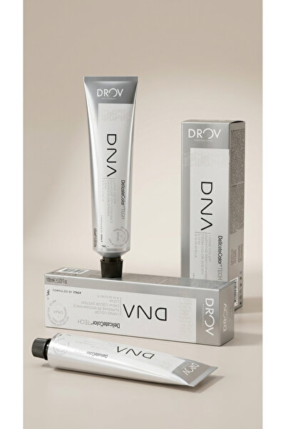 DROV KOZMETİK DNA Saç Boyası Profesyonel Yoğun Pigment&Parlaklık 8.111 ekstra...