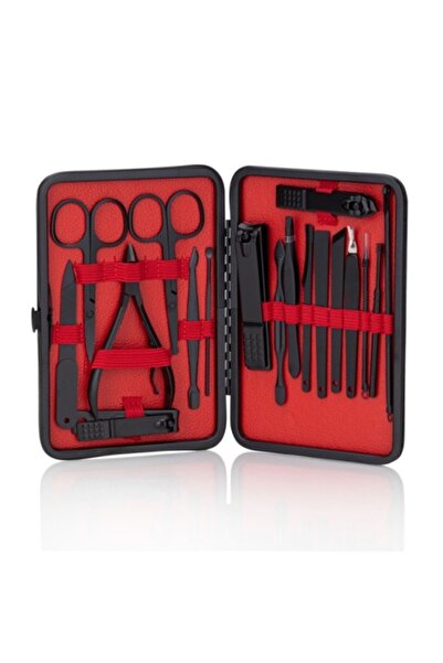 Pink Nails Set manichiură 18 instrumente CC 046