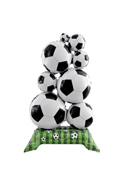 parti sürprizi Soccer Ball Shaped Foil Balloon 1 Piece
