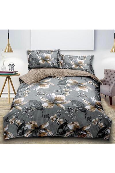 OEM 4-piece bed linen with elastic, Super Design Pucioasa, elegant floral pat...