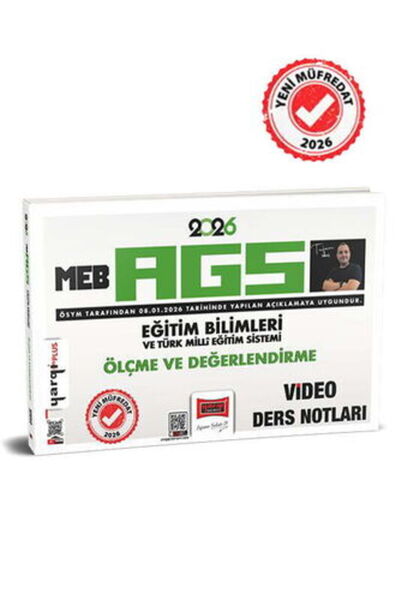 Yargı Yayınları YENİ AGS - Yargı 2026 MEB-AGS Eğitim Bilimleri Ölçme ve Değer...