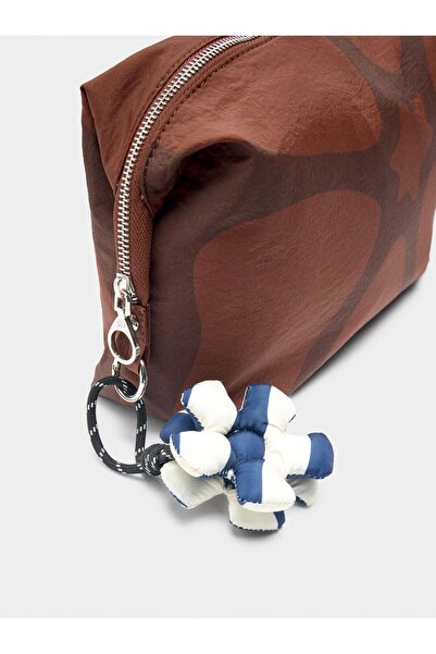 PARFOIS Desenli Teknik Kumaş Makyaj Çantası