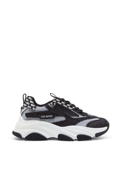 Steve Madden Possess-D Black Men's Sneakers