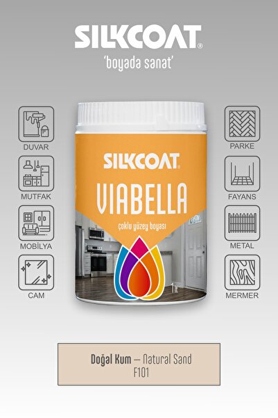 Silkcoat Viabella Yeni Nesil Dönüşüm Boyası –Mutfak Banyo Dolap Fayans Mermer...